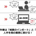 【業務効率化】AI-OCRとは？AI-OCRを検討するための4つのポイント
